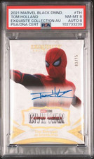 2021 MARVEL EXQUISITE GOLD SPIDER-MAN AVENGERS DOOM #/15 TOM HOLLAND AUTO GRAIL picture