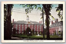 Amen Hall Phillips Exeter Academy Exeter New Hampshire Hand Postcard PC281 picture