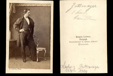 Lulves, Hannover, Ludwig Zottmayer Vintage Albumen Print CDV.Ludwig Zottmayr e picture