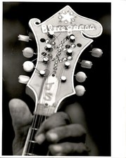 LG85 1983 Original Freund Photo JOE SLIAVZIS Bluegrass Guitarist Instrument picture