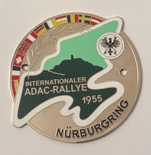 Car Badge-Adac Internationale Rallye 1955 Car grill badge Mg Jaguar triumph audi picture