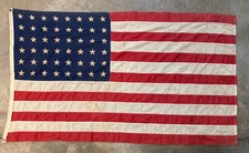 48 Star American Flag 32”x 56”Sewn Stripes & Printed Stars picture