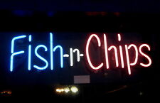 Fish N Chips Neon Light Sign 20