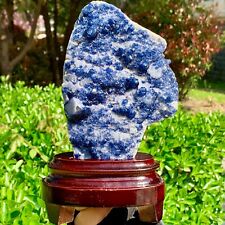 1.3LB Rare transparent blue-green cubic fluorite mineral crystal sample/China picture