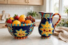 hand-painted ceramic 