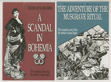 Sherlock Holmes Comic Lot Scandal In Bohemia & Adventure of the Musgrave Ritual picture
