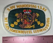  ** German Wandertag Patch 1985, Beer Drink Hiking, RARE, Unique ** picture