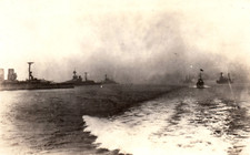 WWI British Royal Navy Grand Fleet Real Photo Postcard RPPC picture