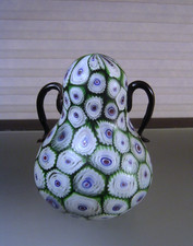 Antique Fratelli Toso Murano Italy Millefiori Murrines Glass Shade 1920's picture