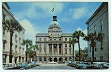 Postcard City Hall Savannah Georgia picture