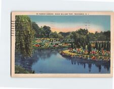 Postcard Sunken Gardens Roger Williams Park Providence Rhode Island USA picture