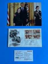 Edith M. Flanigen (Chemist) Signed Photograph /  First Day Cover / Business Card picture