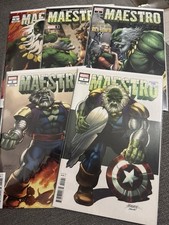 Marvel Comics Maestro #1-5 (Hulk) Complete Set George Perez Incentive picture