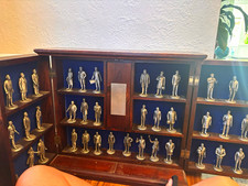 The American Presidency U.S. Presidents Metal Figurine Set w/ Wood Display Case picture
