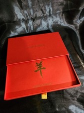 🧧Authentic Louis Vuitton Chinese Lunar New Year Goat Symbol Red Envelope w/Box picture