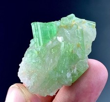 Tourmaline Crystal With Quartz From Afghanistan 120  Carat picture