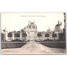 Postcard Valençay Château Main Entrance Architecture France picture