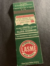 Vintage Matchbook: “Lasme Motor Express” picture