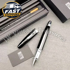Rolls Royce The Collection Gloss Black Rollerball Pen Rare Luxury Executive Gift picture