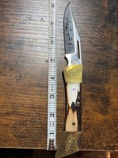 CASE XX 5159L SSP USA   - Stag Hammerhead Knife 1980- Stunning NEW/NO BOX picture