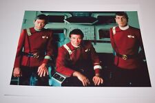 Star Trek II The Wrath of Khan Big 3 Cast Photo 8x10 Glossy Shatner Nimoy Kelley picture
