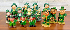 Vintage Christmas Leprechauns Irish Pot of Gold and Shamrock. 4' to 6