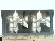 Dazzling Dome Capitol Stereoview Keystone View Co. 1900s Washington DC picture