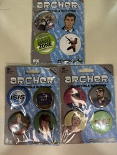 ARCHER Collectible Buttons–New, Sealed picture