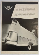 Original 1954 Ad *CADILLAC* Eldorado Convertible, Classy looking Ad picture