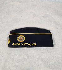 Vintage American Legion Garrison Cap & Pin Alta Vista KANSAS Size 7 Excellent  picture