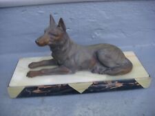 RRR RARE  Antique Metal Germany Dog Figurine picture