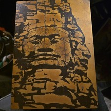 Bayon Face Khmer Temple Plague Angkor Cambodia NWT picture