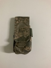 1x USAF ABU Tiger Stripe 5.56 Double Mag Pouch USGI MOLLE II Eagle Industries picture