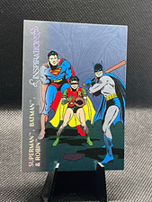 Upper Deck Superman Batman Robin /65 Inspirations Silver Spectrum  #66  picture