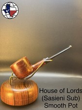 Vintage House Of Lords (Sasieni Sub) Smooth Pot Tobacco Pipe picture