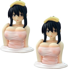 2 Pcs Car Dashboard Bobblehead Doll, Motorcycle Decor, 1.57