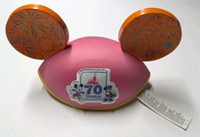 Disney Parks Disneyland 70th Anniversary Cast Member Mickey Ears Hat 7/17/2025 picture