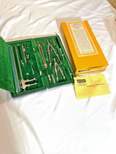 Vintage NOS Dietzgen Master-Pro Drawing Instrument Set 1223PJ w/ Box & Warranty picture
