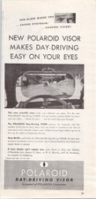 Polaroid Original 1946 Print Ad Day-Driving Visor Auto Accessory picture