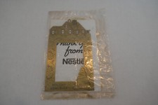Vintage Holiday Memories From Nestle  Solid Brass  Christmas Ornament picture