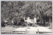 Mayfair Cottages Cabins Rooms Saugatuck Michigan RPPC Postcard picture