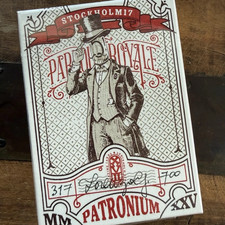 Stockholm17 The Parlour Royale LTD700 Patronium Edition Playing Cards | RARE 🐸 picture