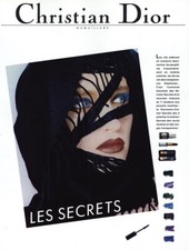 1984 Christian Dior: Les Secrets Vintage Print Ad picture