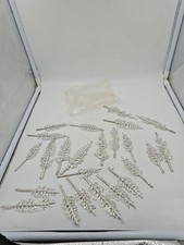 Vintage  Aluminum Flat Trees Lot Of 24 picture