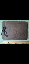 Rare Century Old Saratoga Springs Souvenir Photograph Album 43 local Photographs picture