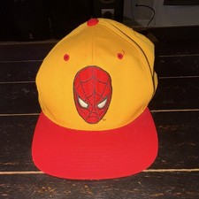 Vintage 1993 American Needle Marvel Spider-Man Adjustable Snapback Cap Hat picture