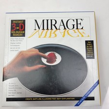 3D Mirage Mirror Illusion Creator Black Hologram Maker Parabolic Reflector New  picture