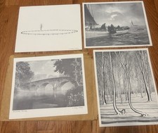 A. Aubrey Bodine Print Collection 4 8x10 Unframed picture