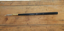  Vintage Antique Style Turned Black Horn Calligraphy Ink Dipping Pen  picture