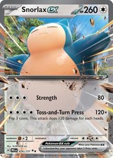 Snorlax ex Holofoil [PRE - 076/131] picture